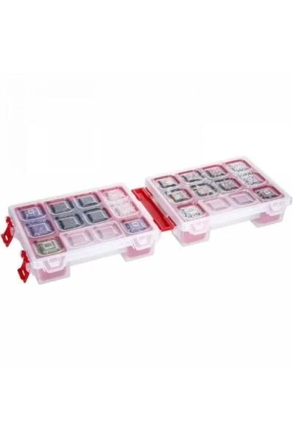 Mano Twin Malzeme Kutusu Kırmızı T-ORG-7 Organizer Çanta