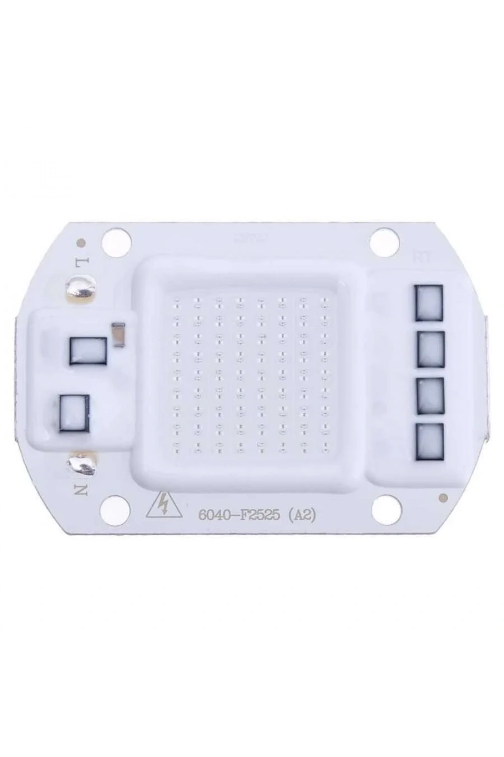 Mavi 220V Projektör Cob Led 50W Driver Çipli