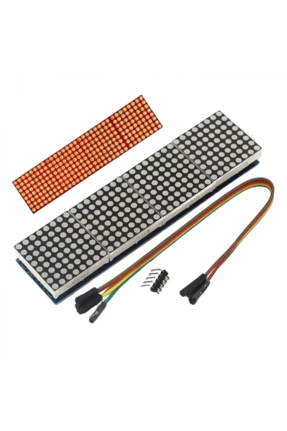 Max7219 4-in-1 Dot Matrix Modülü - Kırmızı