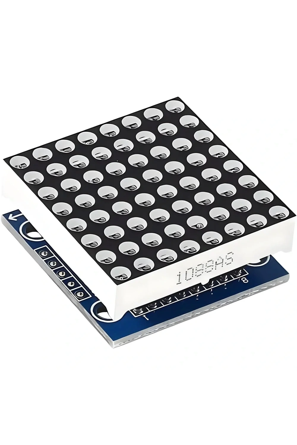 MAX7219 8x8 Dot Matrix Kartı - Peşpeşe Takılabilir