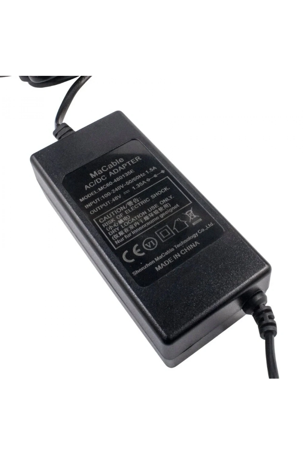 MC60-480135E 48V 1.35A Adaptör