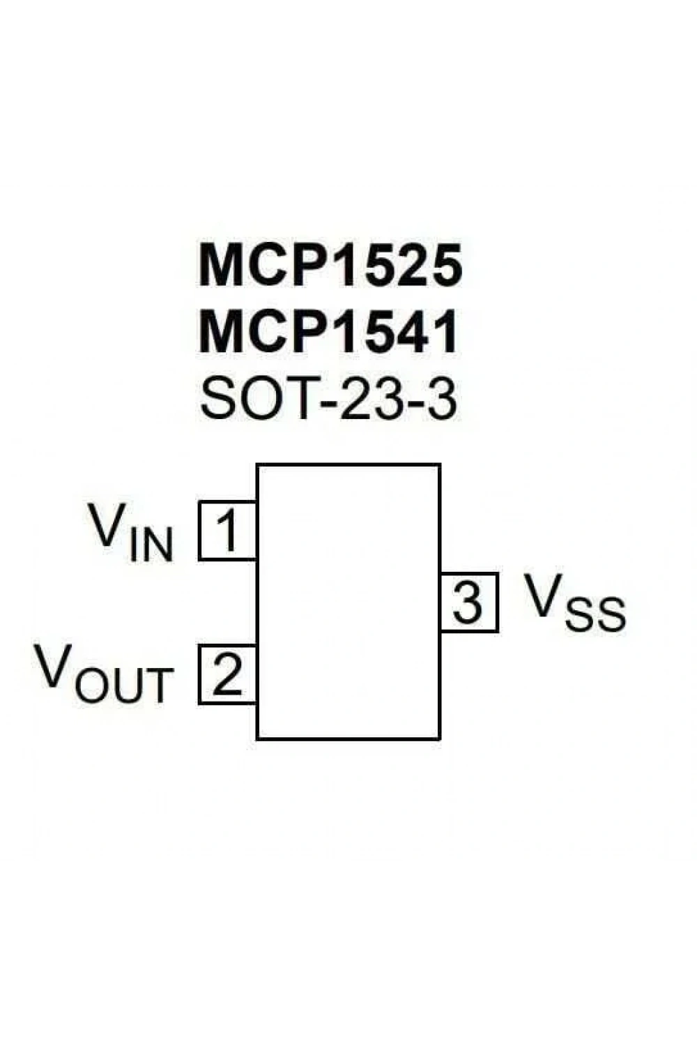 MCP1525T-I/TT SOT-23-3 Smd Voltaj Referans Entegresi