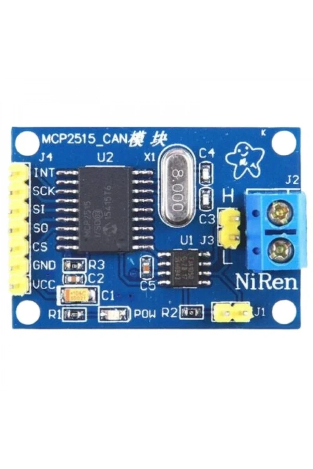 MCP2515 CANBUS-SPI Haberleşme Modülü