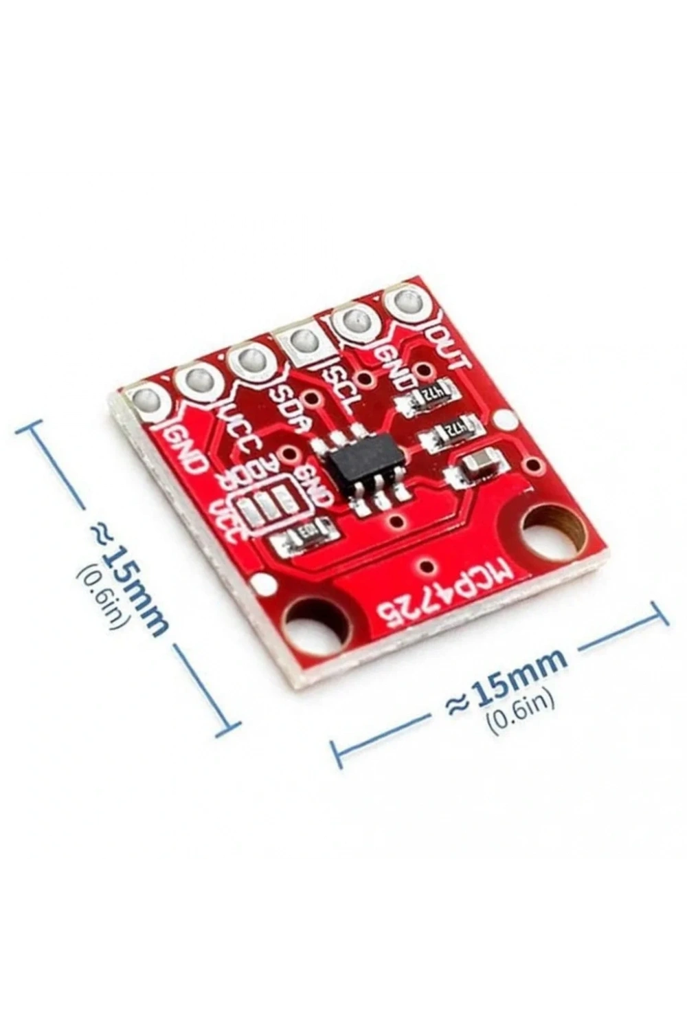 MCP4725 I2C Haberleşmeli DAC Breakout Modülü