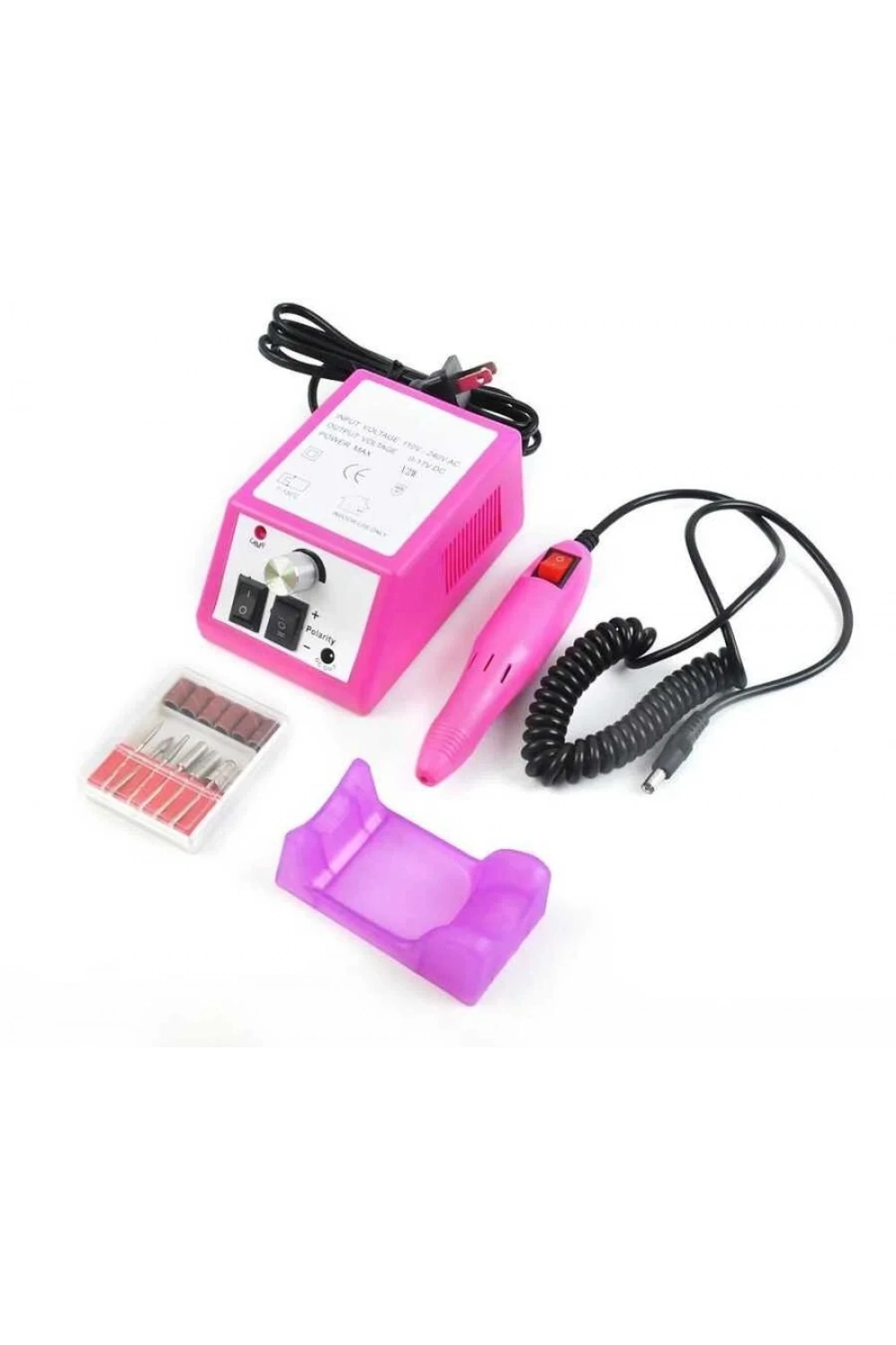 Mercedes 2000 Manikür Pedikür Tırnak Törpü Seti - Pembe
