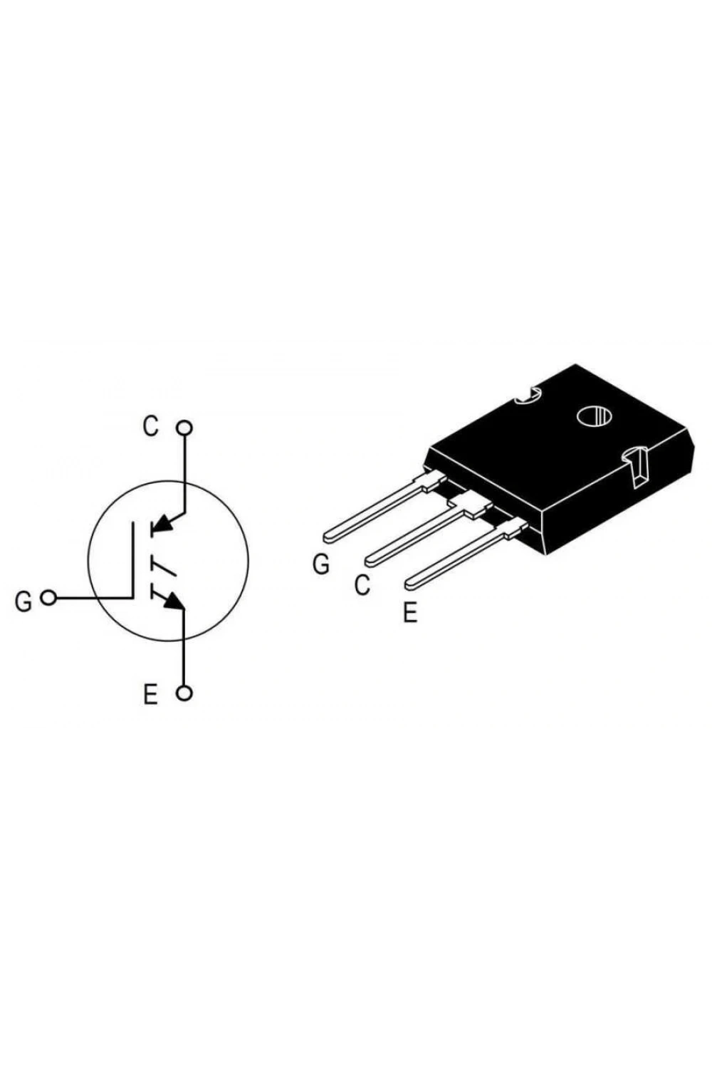 MGW12N120 - 1200V 20A IGBT Mosfet - TO247