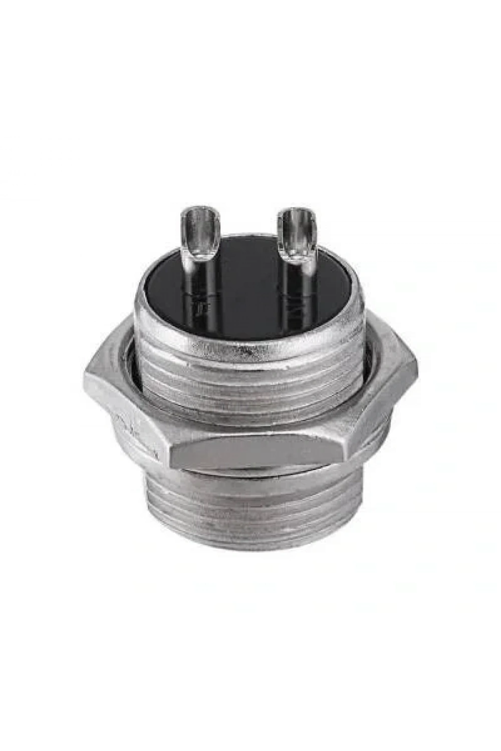 Mike Konnektör 2-Pin 16mm - Erkek