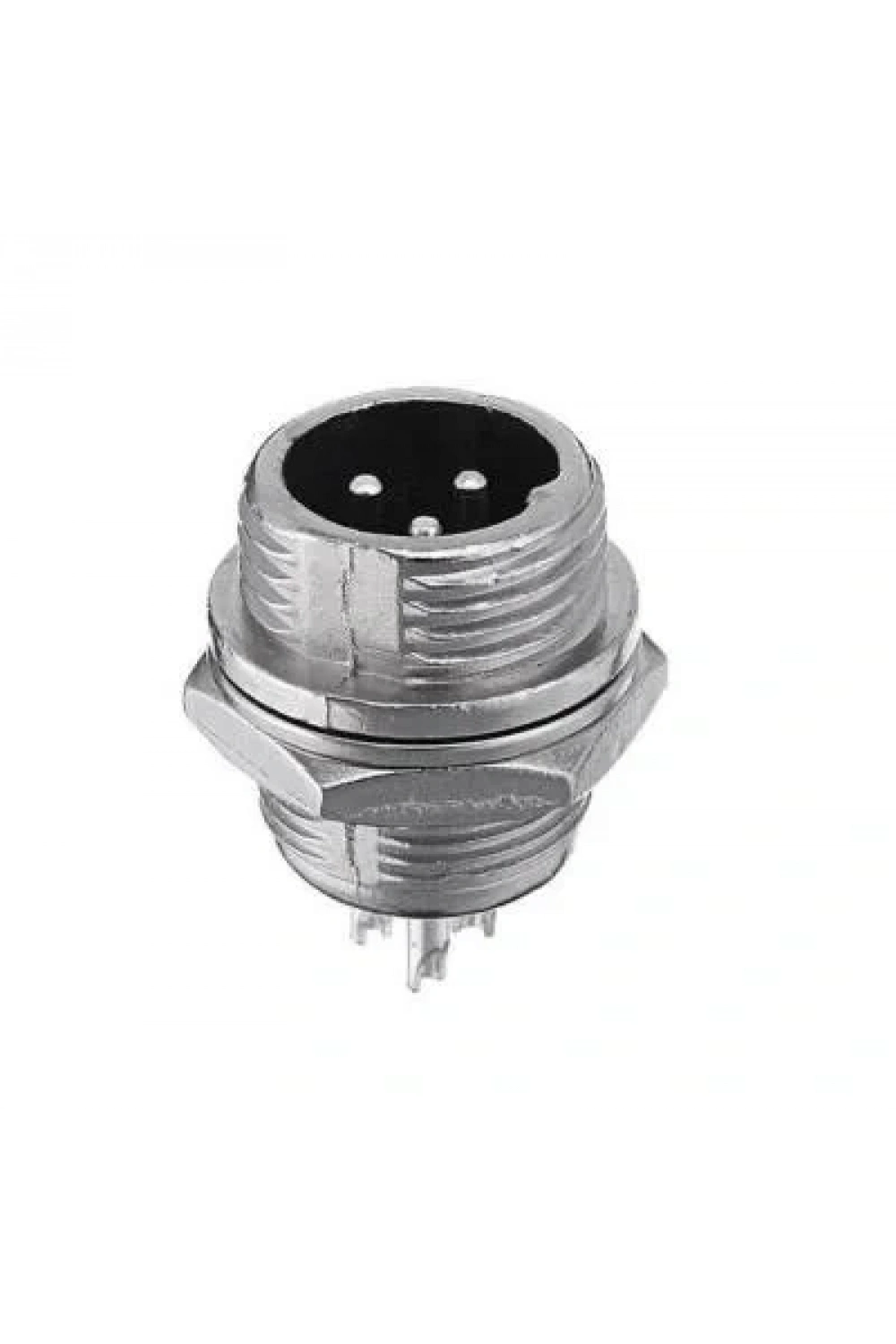 Mike Konnektör 3-Pin 12mm - Erkek