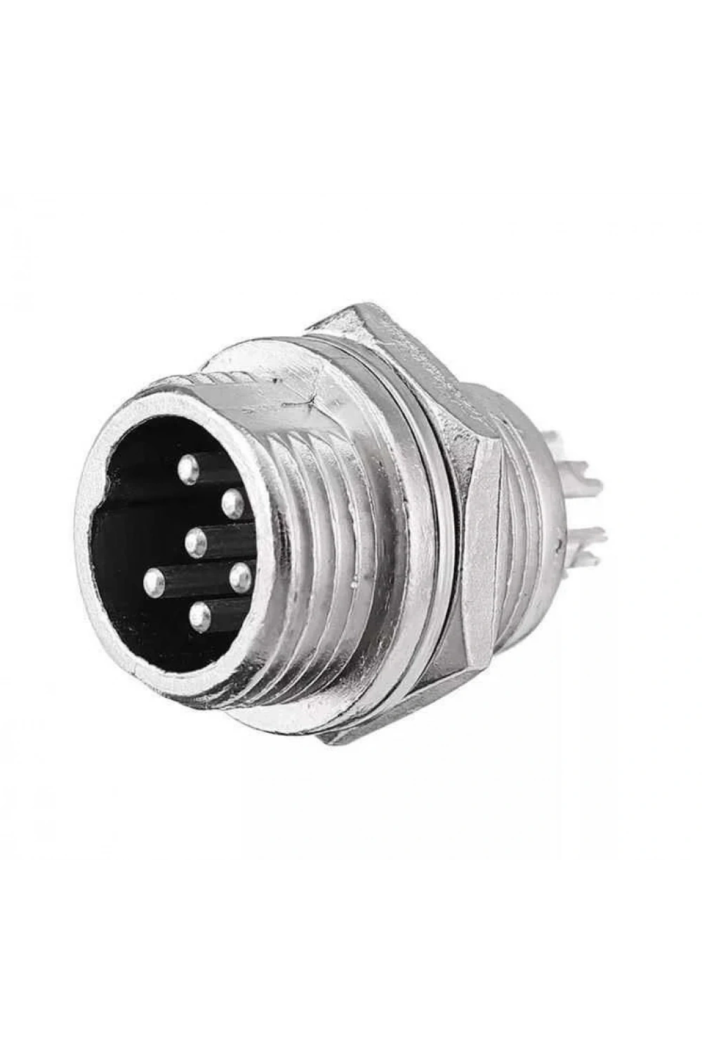 Mike Konnektör 6-Pin 12mm - Erkek
