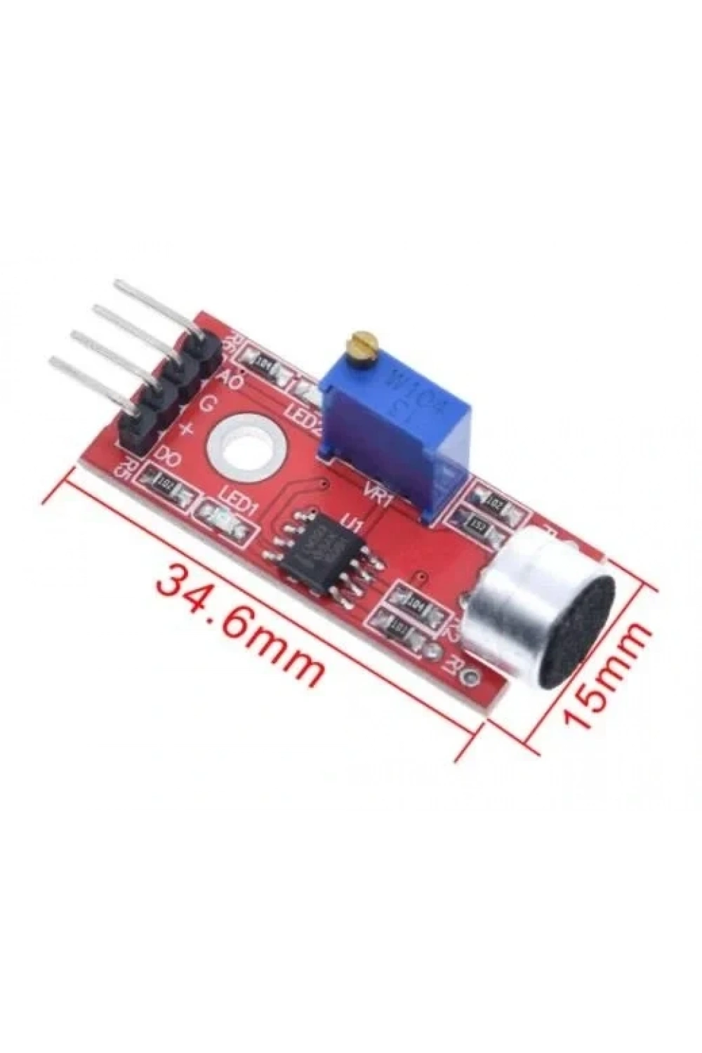 Mikrofon Ses Sensör Modülü Arduino Uyumlu KY-038