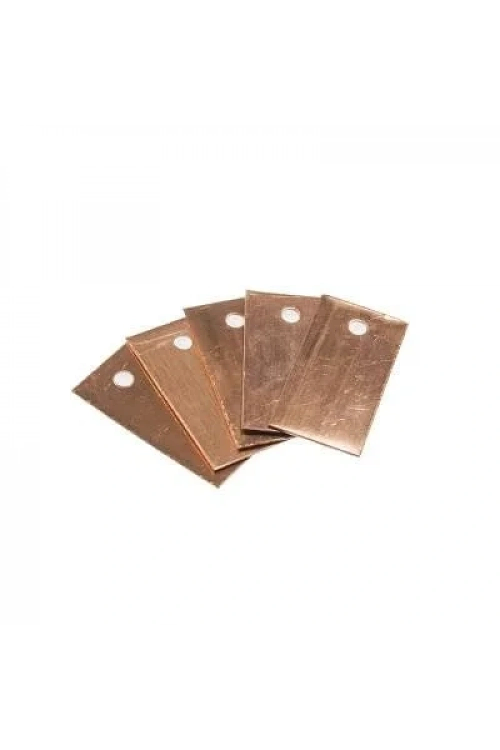 Mini Bakır Levha 30x15.5x0.5mm