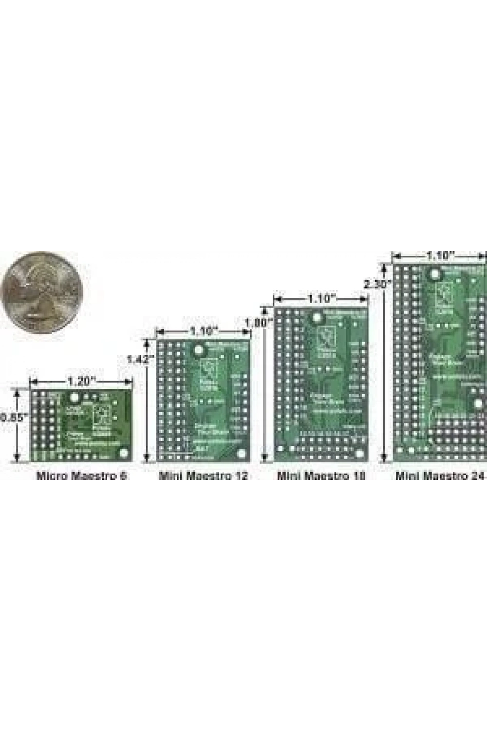 Mini Maestro 12 Kanallı USB Servo Kontrol Cihazı