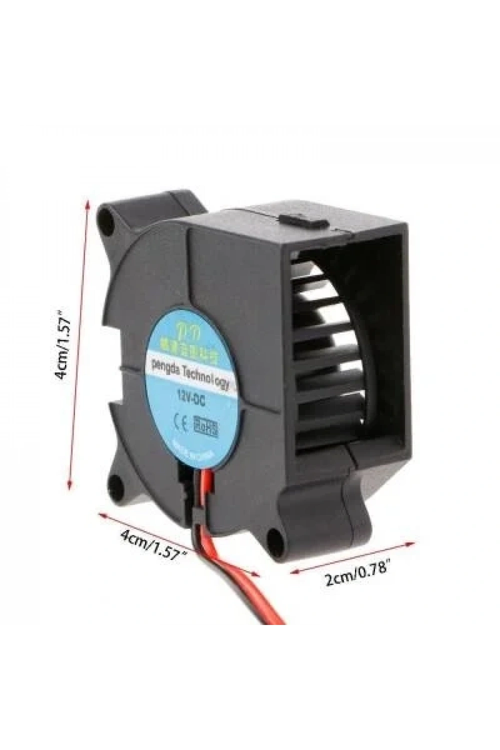 Mini Salyangoz Fan 12V 40x40mm