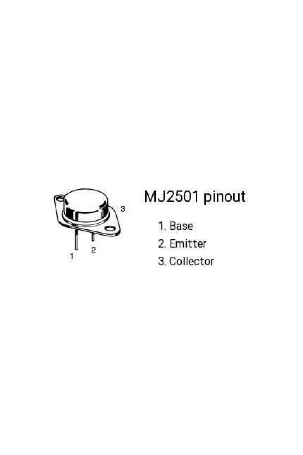 MJ2501 - TO3 PNP Transistor