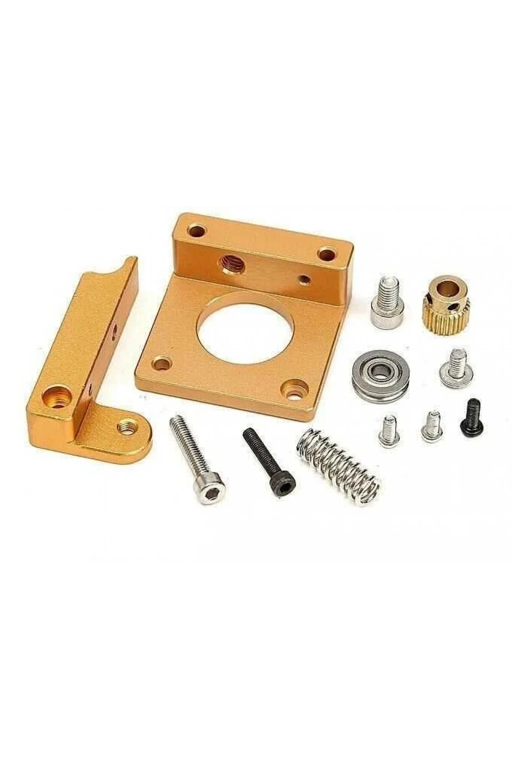 MK8 Alüminyum 1.75mm Extruder Blok Seti - Sağ