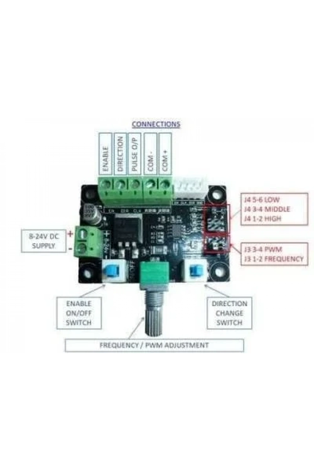 MKS OSC PWM Step Motor için Pulse Sinyal Üretici