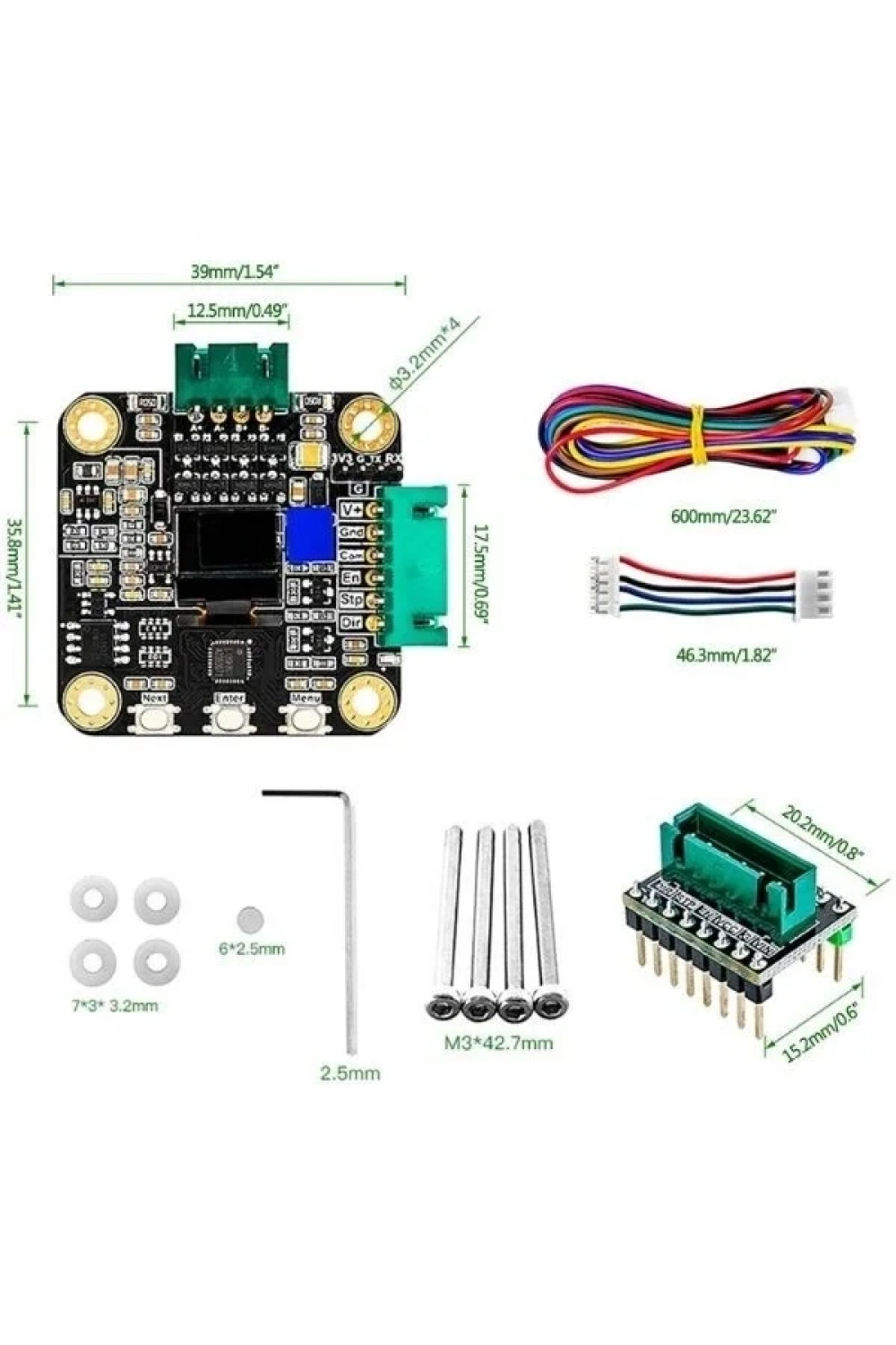 MKS SERVO42C PCBA 32bit Step Motor Sürücüsü