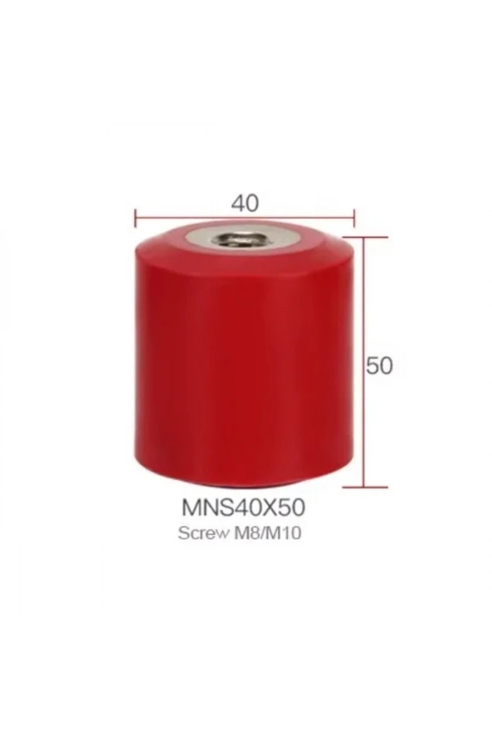 MNS 40X50 M10 Bara Mesnet İzolatörü