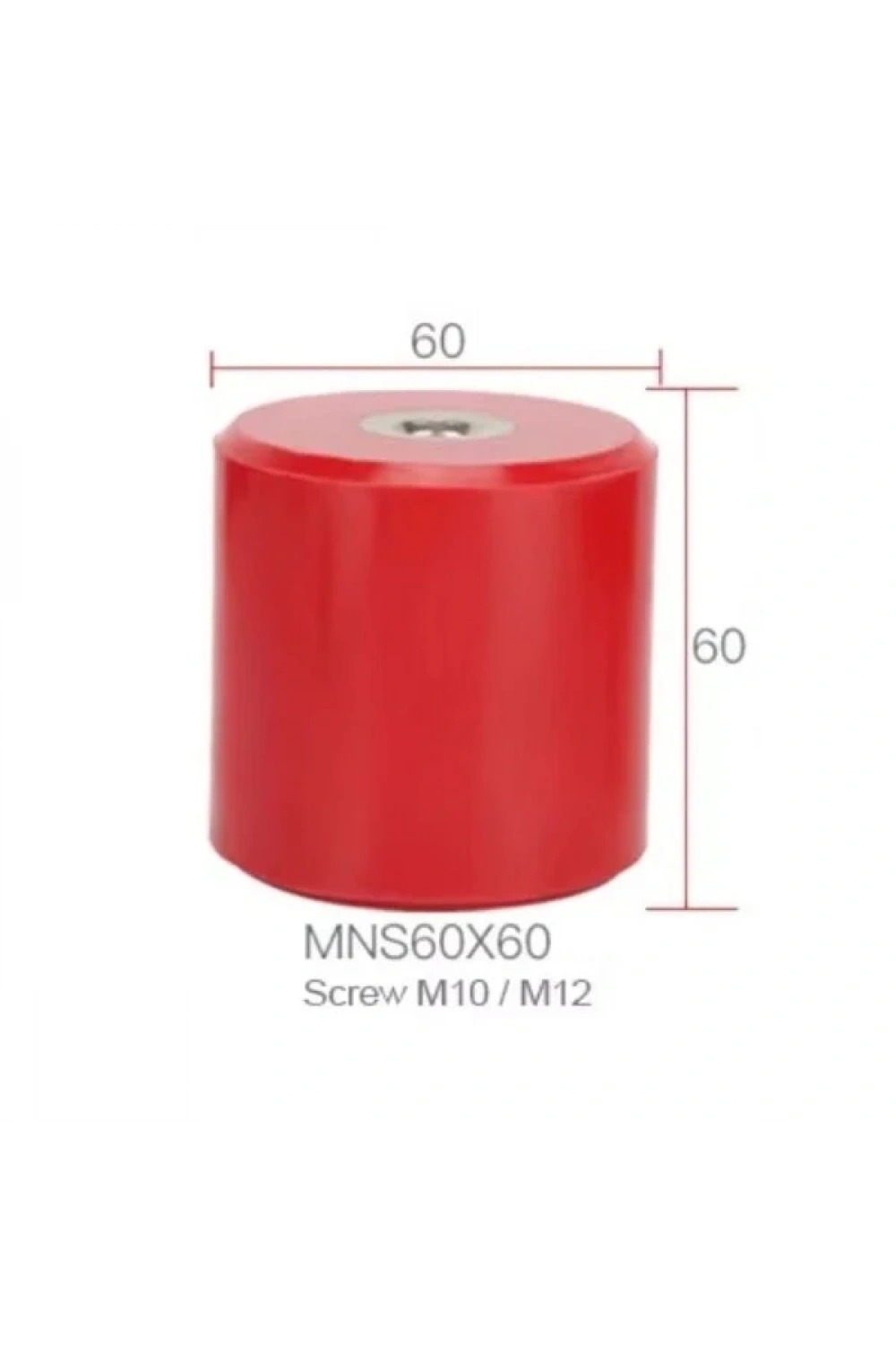 MNS 60X60 M12 Bara Mesnet İzolatörü