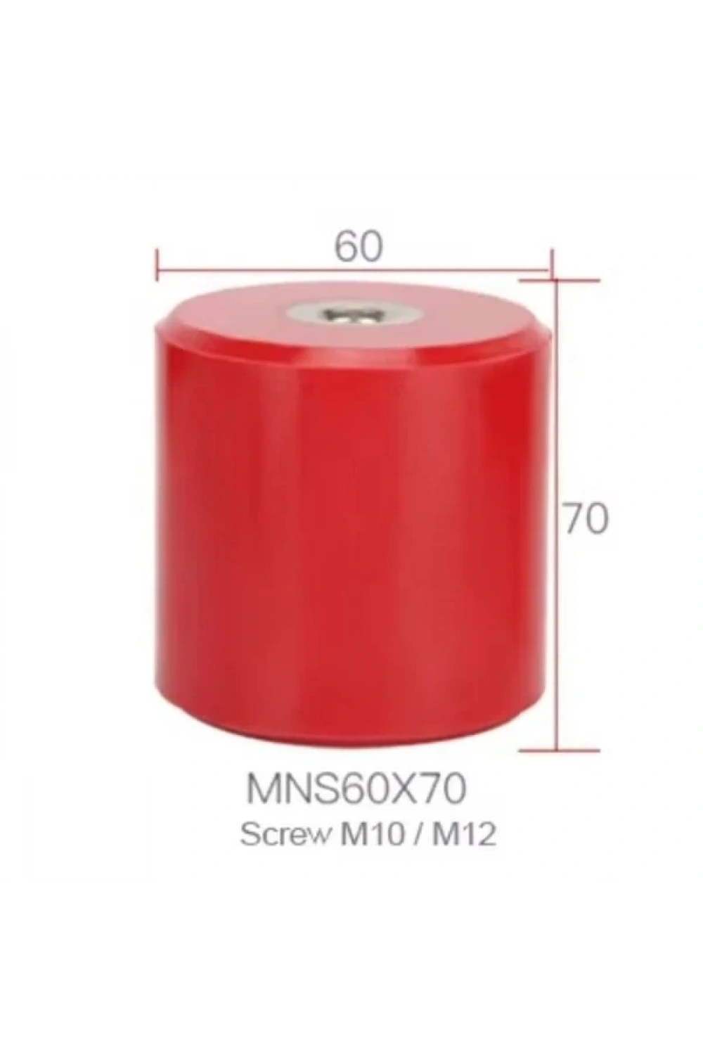 MNS 60X70 M12 Bara Mesnet İzolatörü