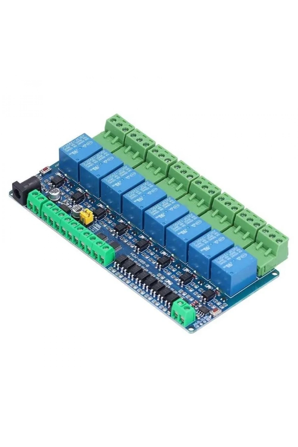 Modbus-RTU 12V 8 Kanal Röle Modülü