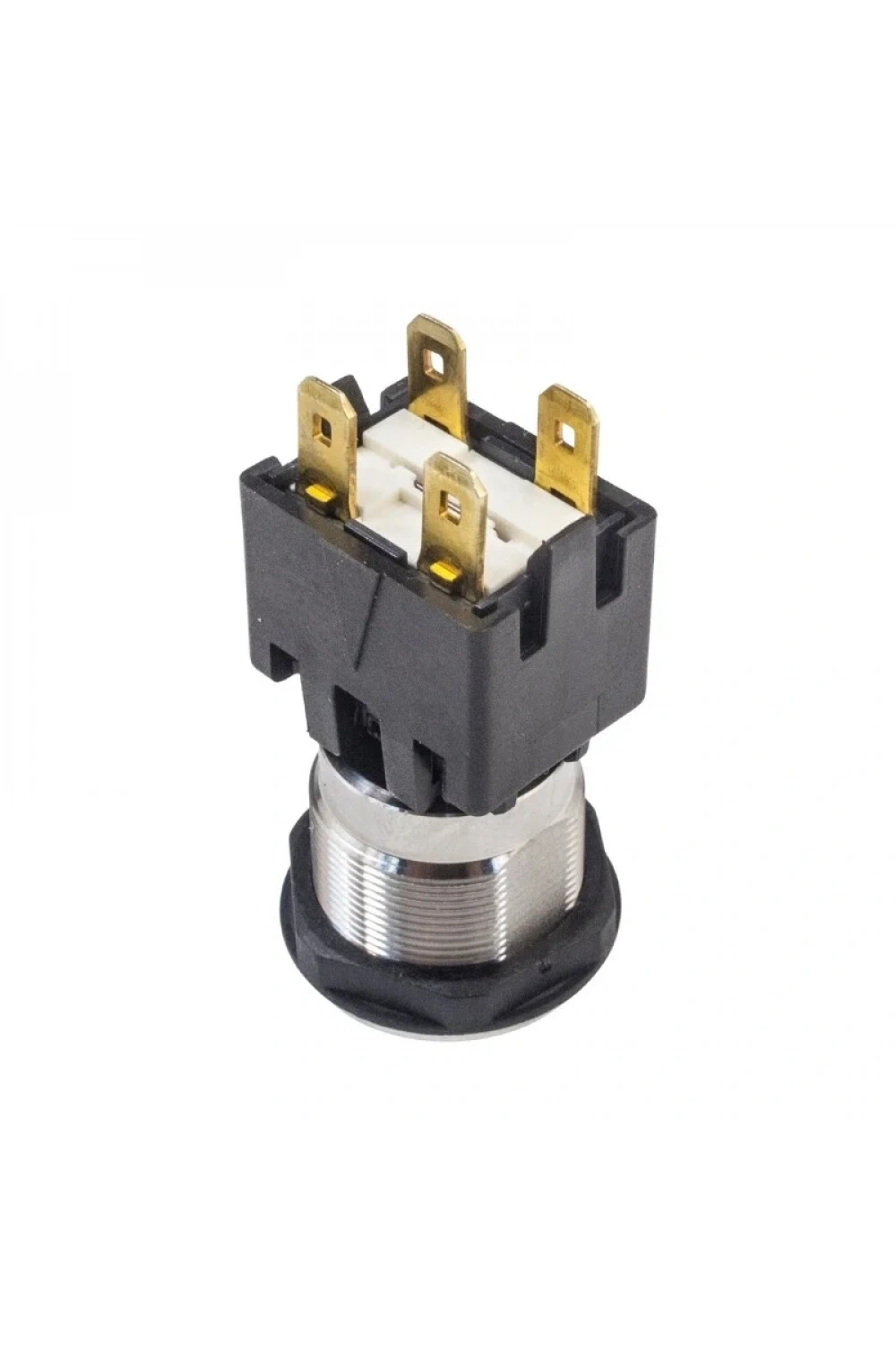 MSM19 19mm Çıkık Anahtarlı Metal Buton