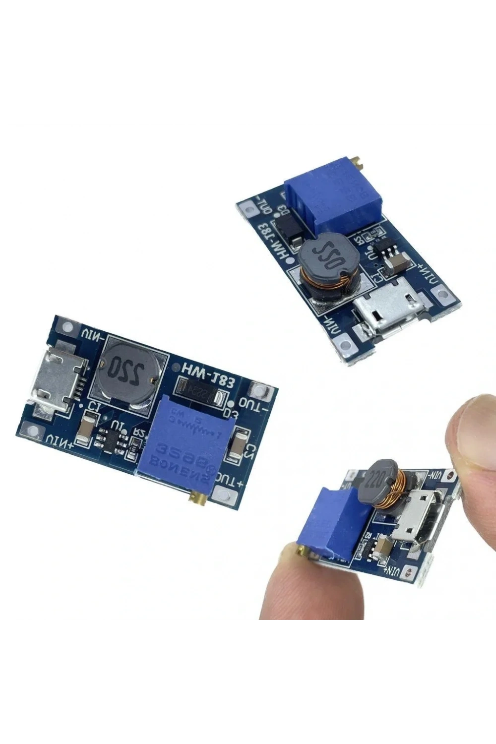 MT3608 2A Dc-Dc Güç Modülü Micro USB Çıkışlı
