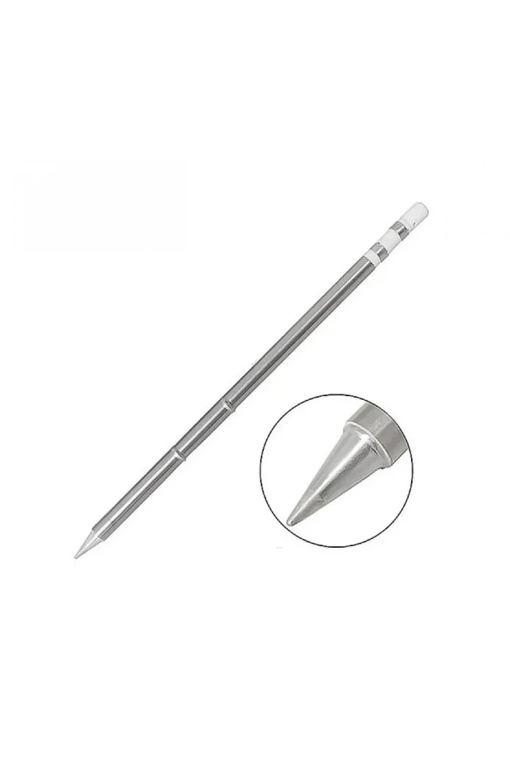 N12-1 ZD-8962 Lehim İstasyonu Yedek Havya Ucu - 0.5 mm İnce Uç T12 Serisi