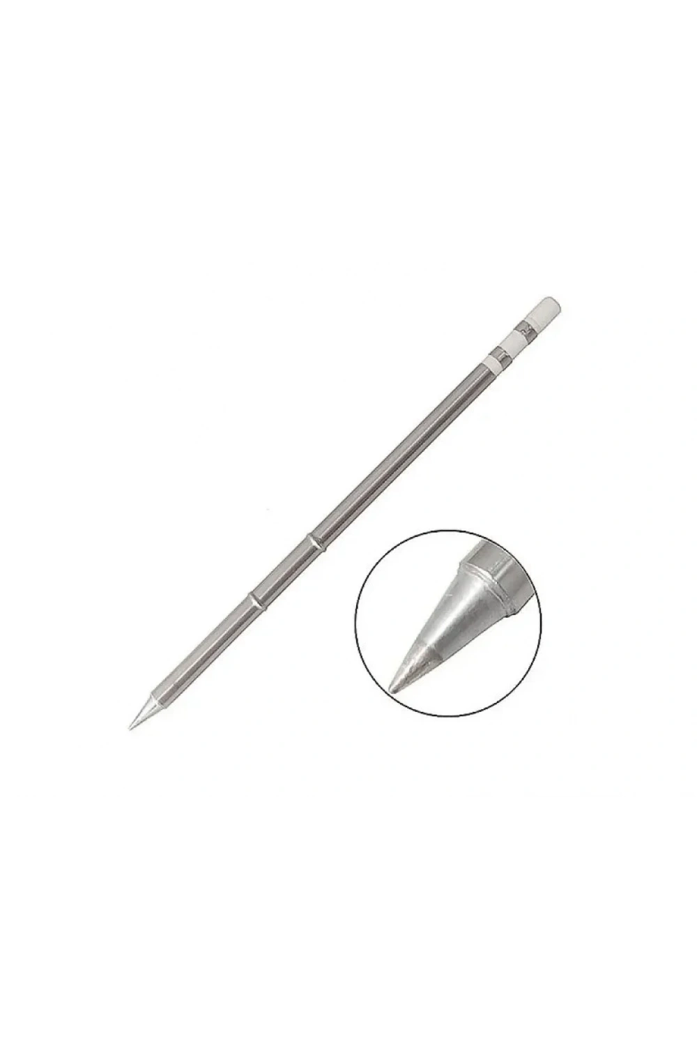 N12-2 ZD-8962 Lehim İstasyonu Yedek Havya Ucu - 0.2 mm Sivri Uç T12 Serisi