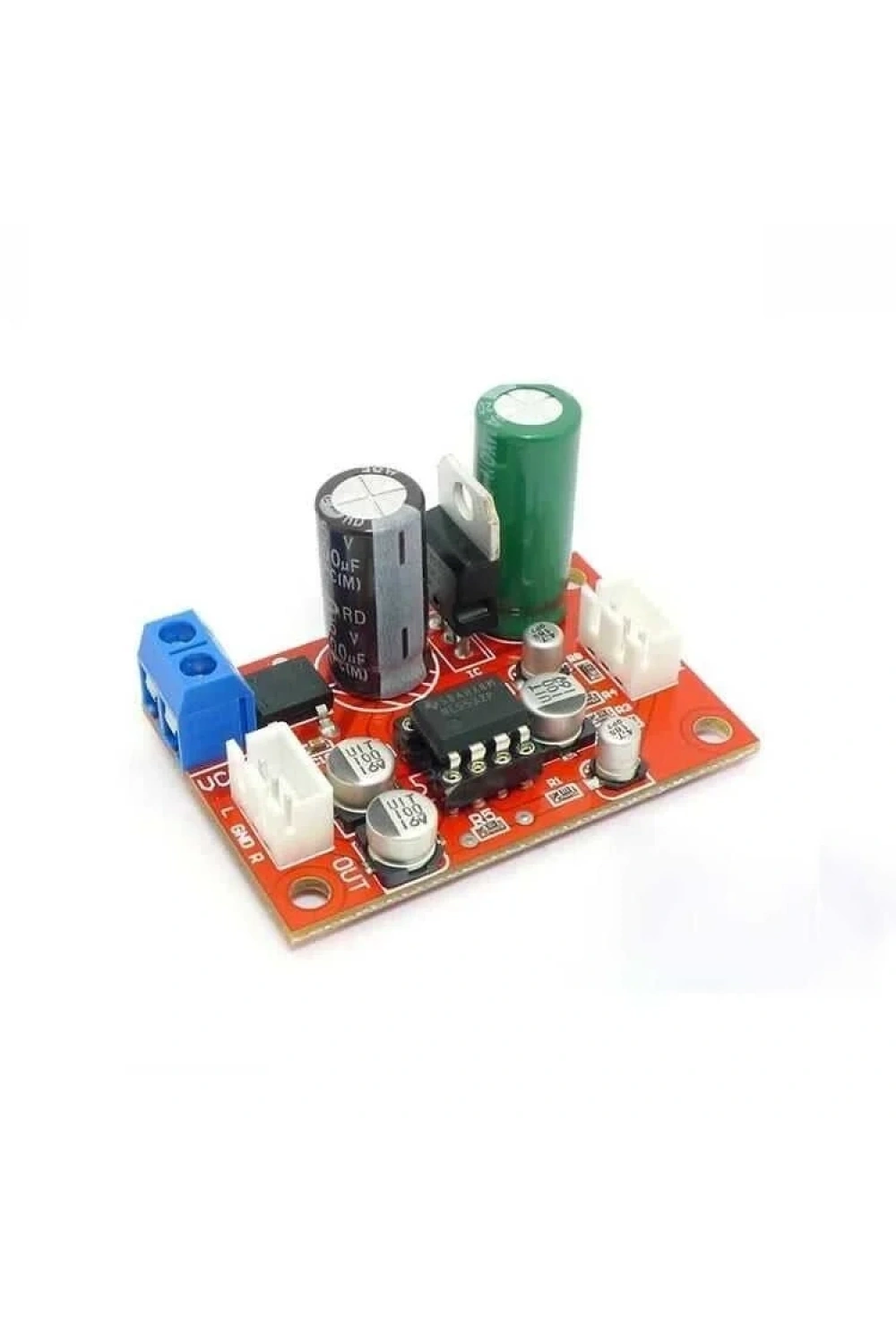 NE5532 Mikrofon Pre-Amplifier Kartı DC 9-24V AC 8-16V