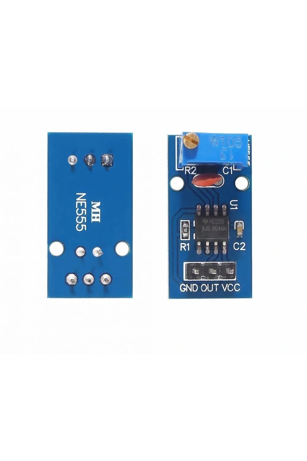 NE555 Pulse Kare Dalga Osilatör Modülü