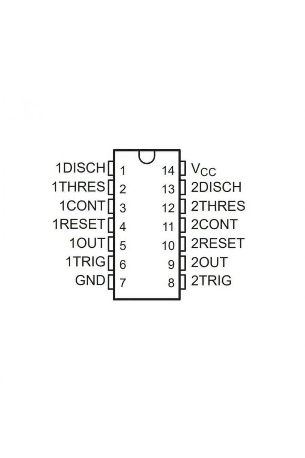 NE556DT SIOC-14 SMD Zamanlayıcı Entegresi