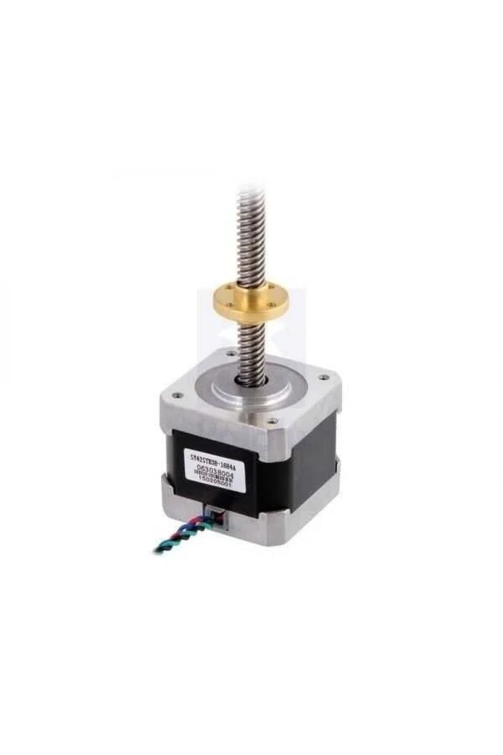 NEMA 17 18 cm Vidalı Milli Bipolar. 200 Adım. 42×38mm. 2.8V Step Motor - SY42STH38-1684A