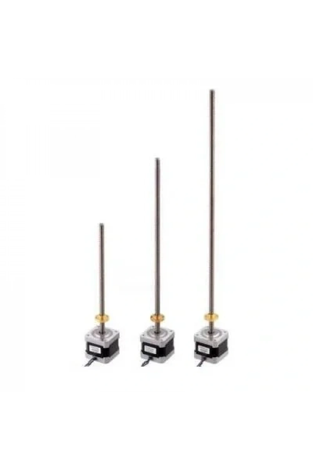 NEMA 17 18 cm Vidalı Milli Bipolar. 200 Adım. 42×38mm. 2.8V Step Motor - SY42STH38-1684A