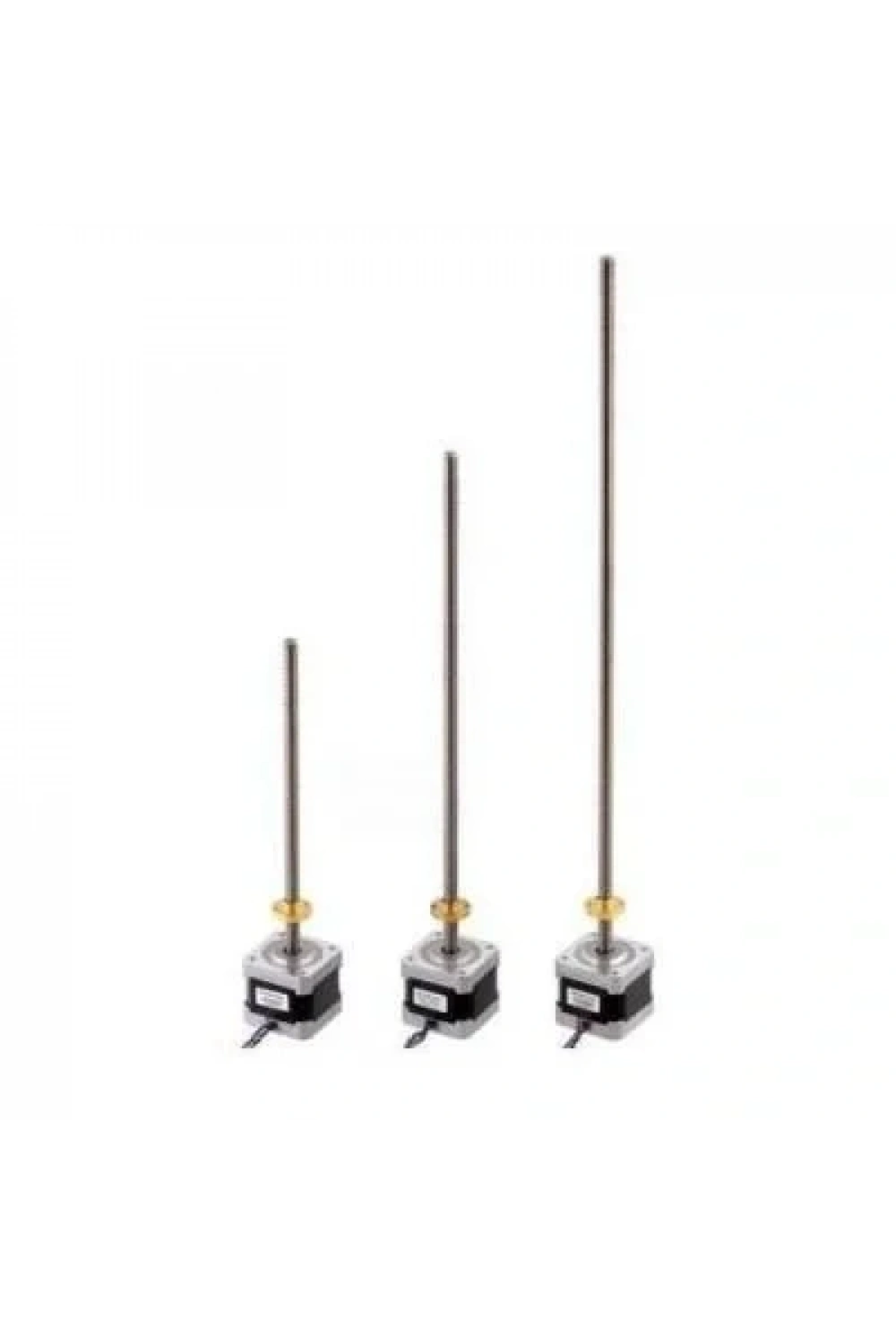 NEMA 17 28 cm Vidalı Milli Bipolar. 200 Adım. 42×38mm. 2.8V Step Motor - SY42STH38-1684A