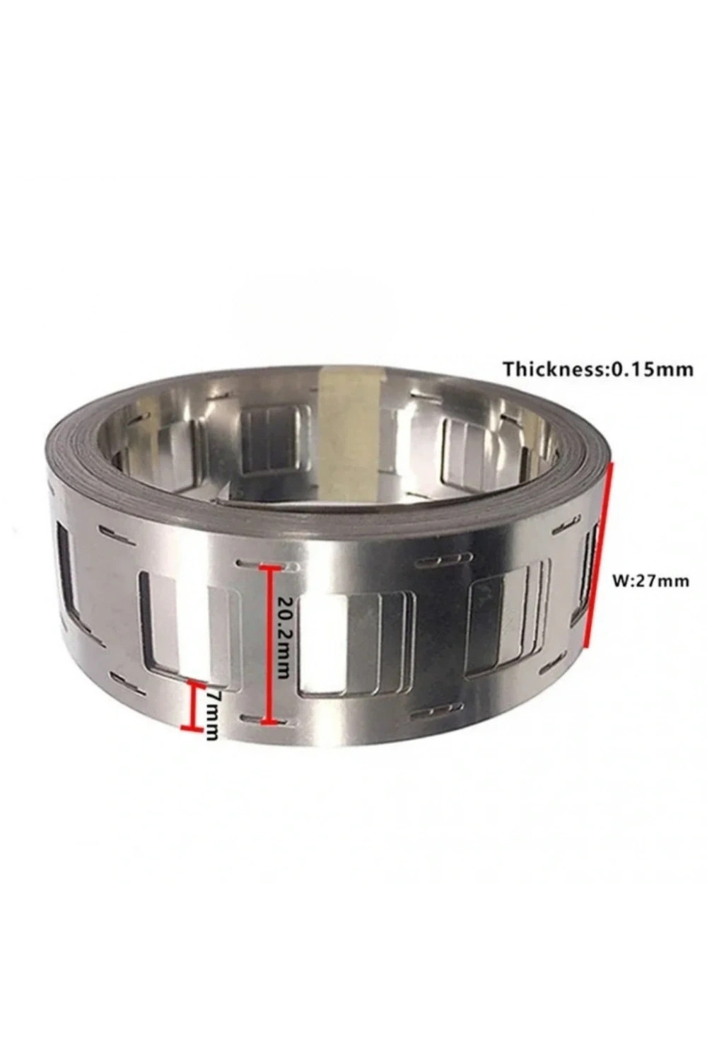 Nikel Kaplı Punta Teli 0.15x27mm 2P Braketli Dizilime Uygun 10 Metre