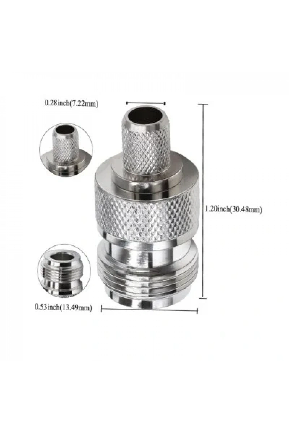 NK-5 N-Tip Dişi Coaxial Konnektör