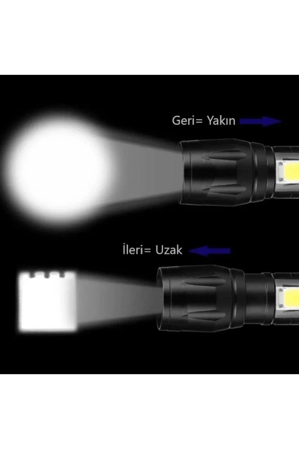 Noas YL05-2031 3W Polis Led El Feneri Polis Feneri