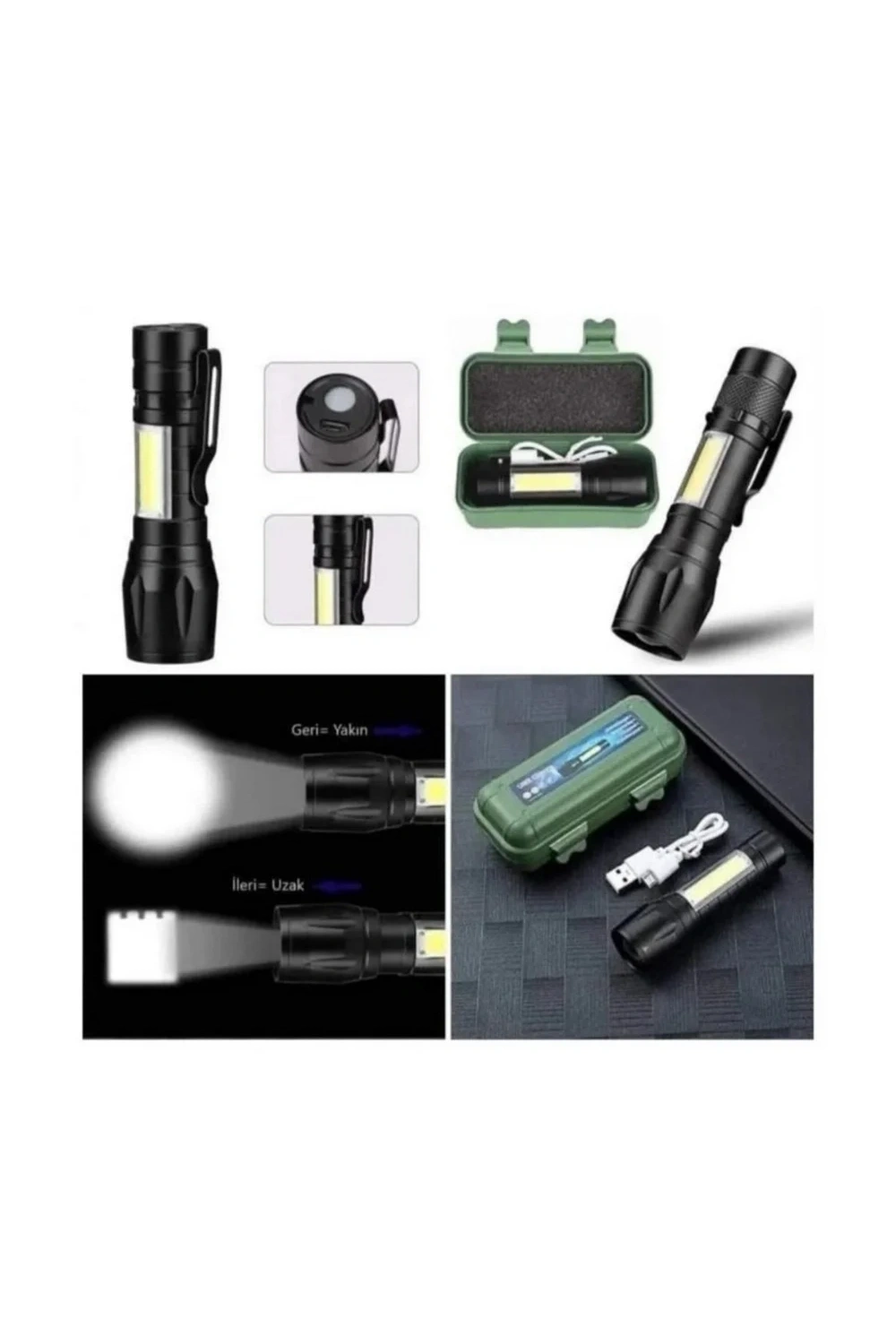 Noas YL05-2031 3W Polis Led El Feneri Polis Feneri