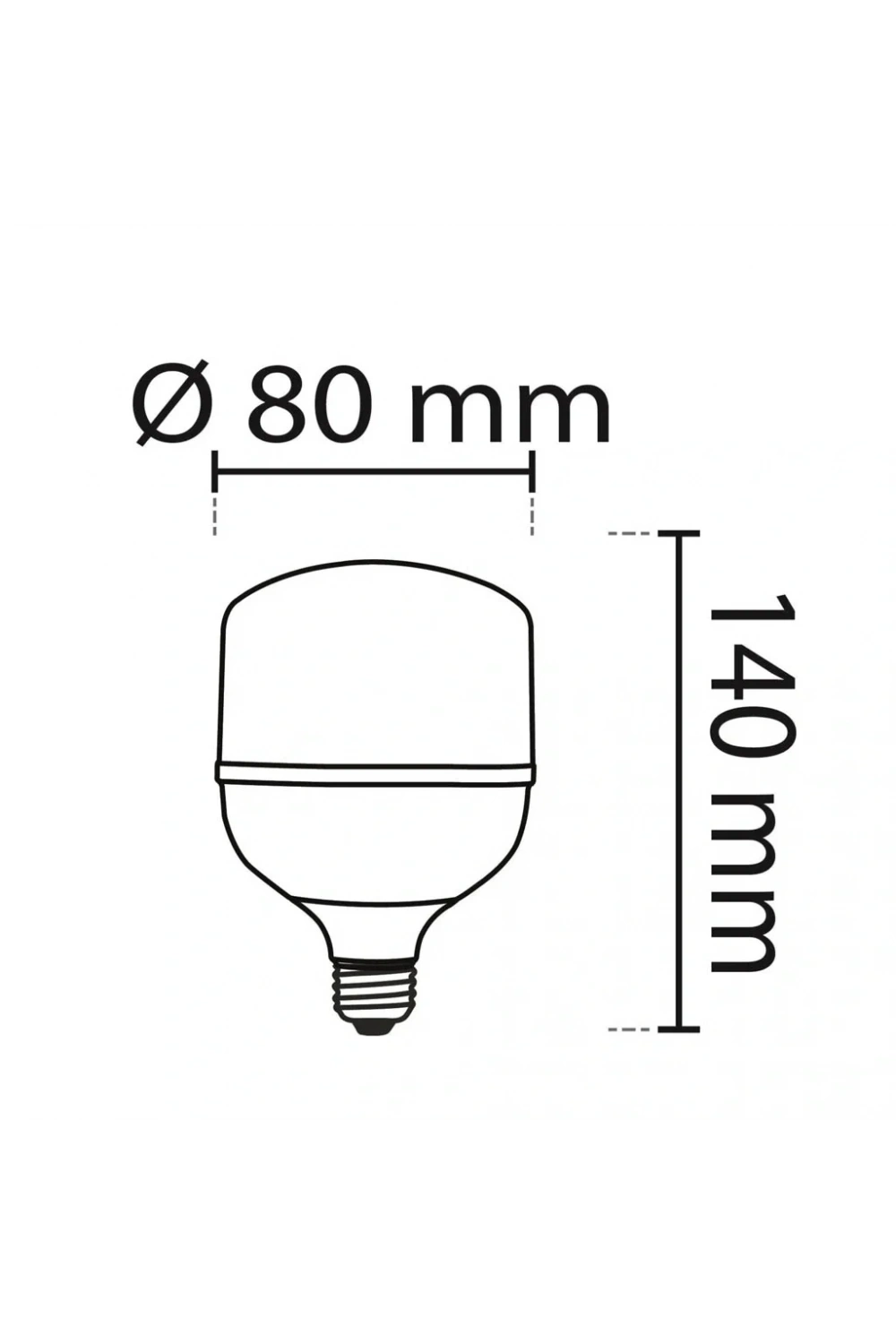 NOAS YL95-2001 20W 6500K Led Torch Ampul