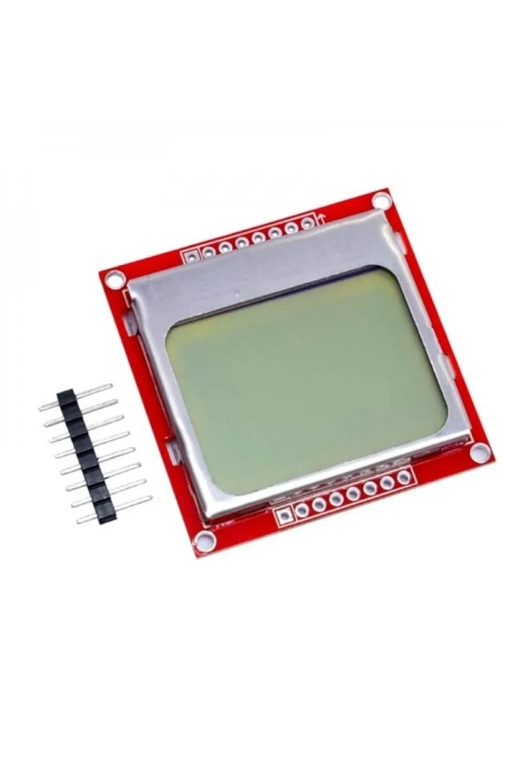 Nokia 5110 LCD Ekran - Kırmızı PCB