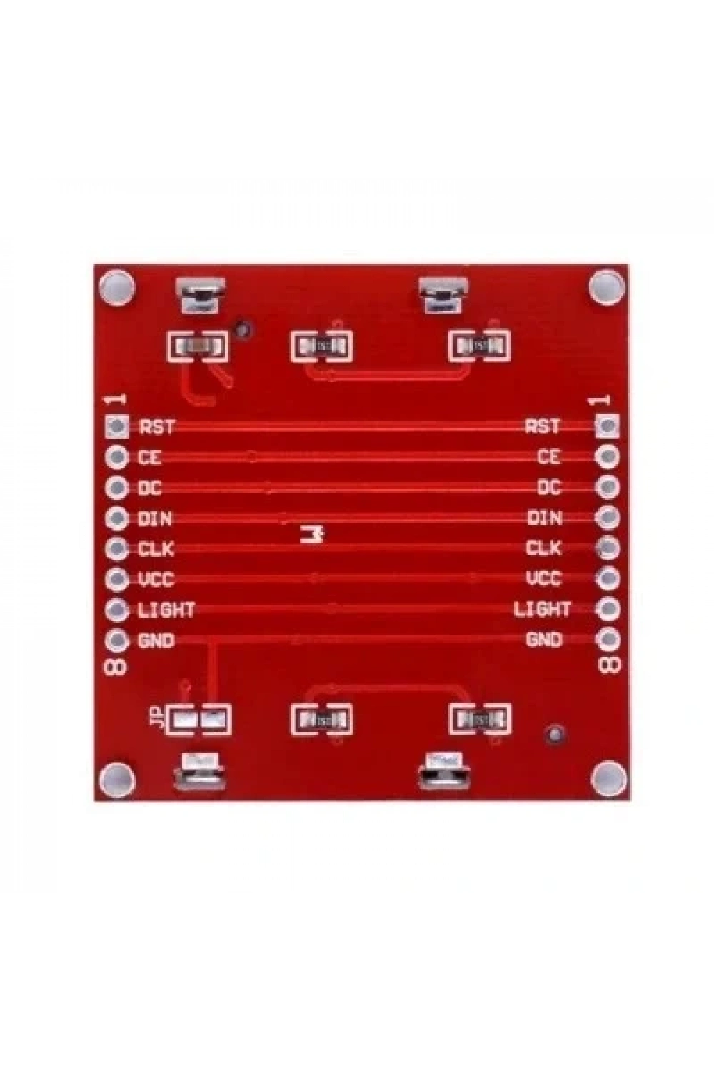 Nokia 5110 LCD Ekran - Kırmızı PCB
