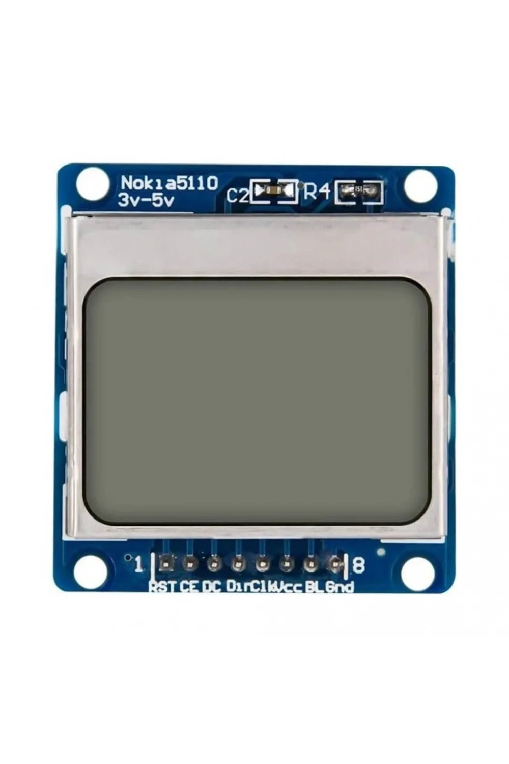 Nokia 5110 LCD Ekran Mavi