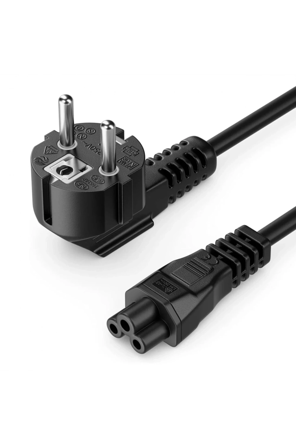 Notebook PC Laptop Güç Power Adaptör Kablosu Yonca Kablo 1.5m