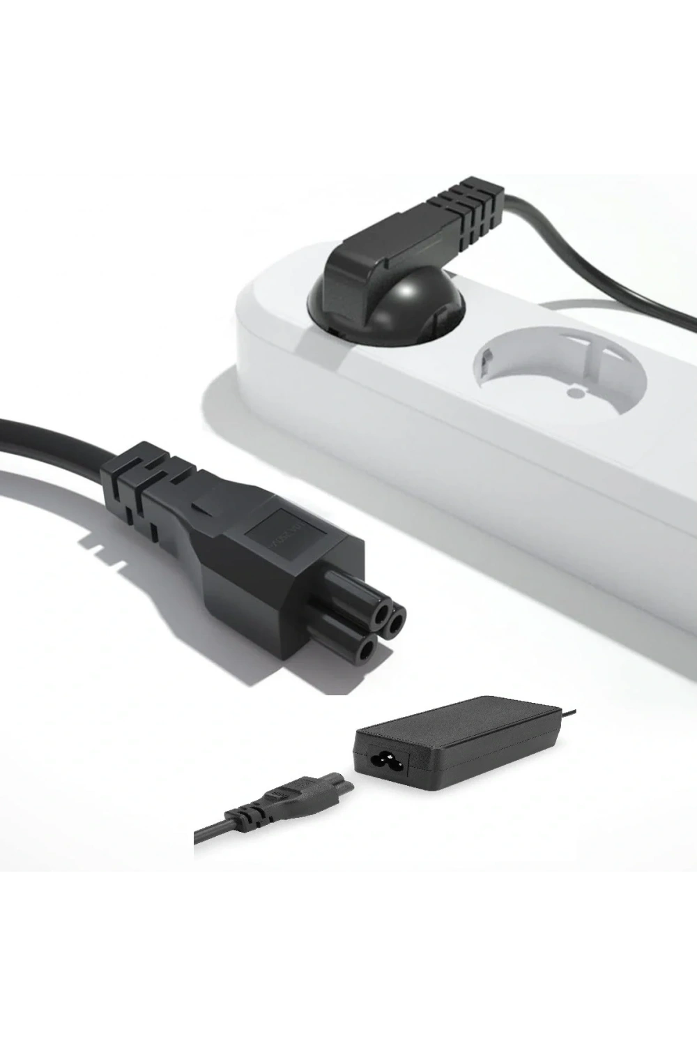 Notebook PC Laptop Güç Power Adaptör Kablosu Yonca Kablo 1.5m