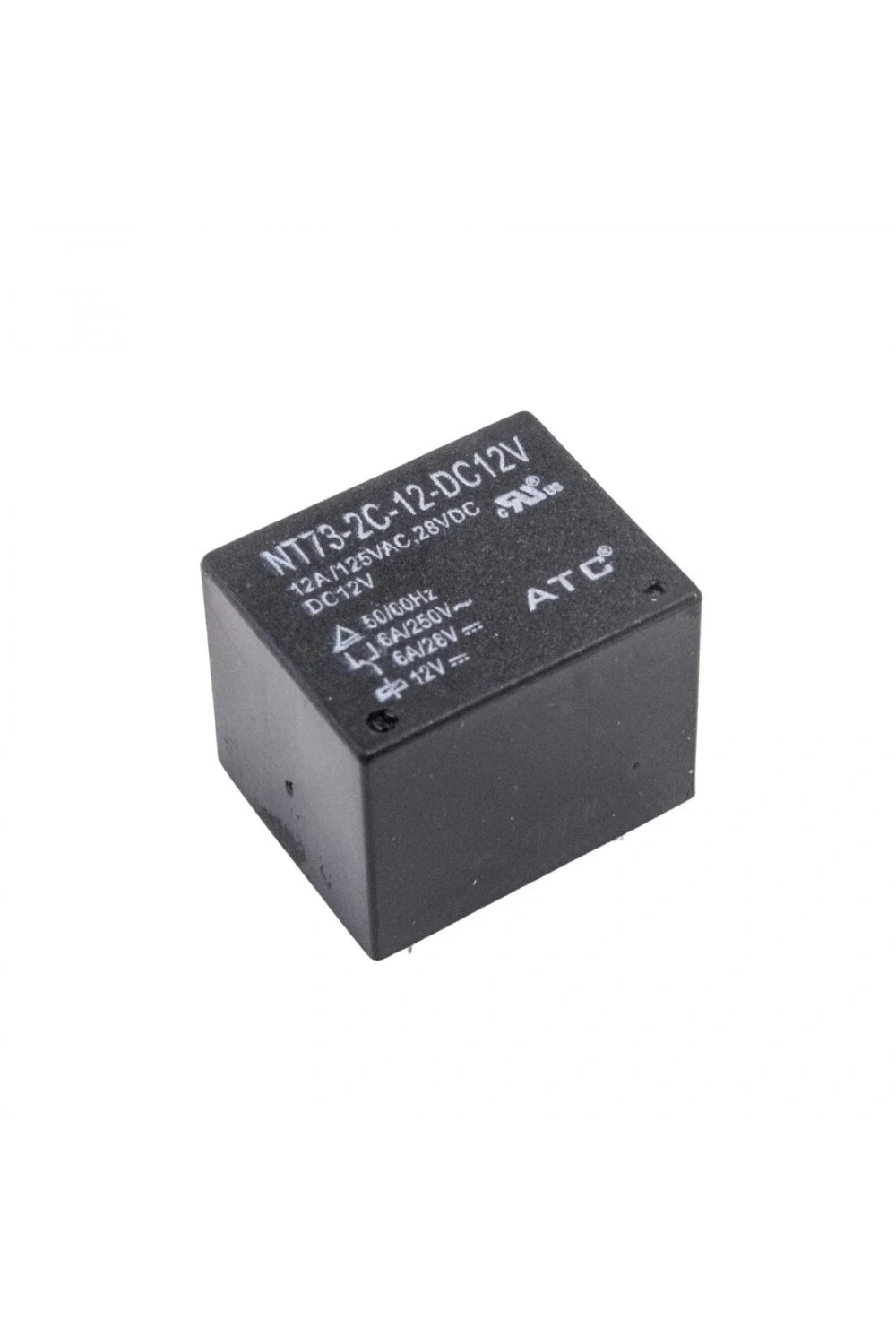 NT73-2C-12 12V 12A Röle 5-Pin
