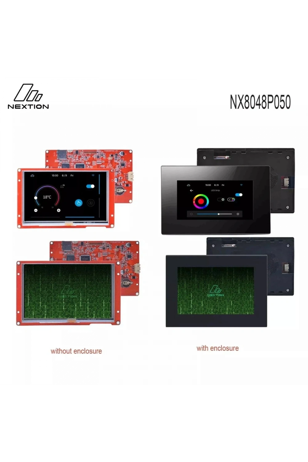 NX8048P050-011C 5.0 Inch Nextion HMI Display C-Kapasitif Ekran Dokunmatik