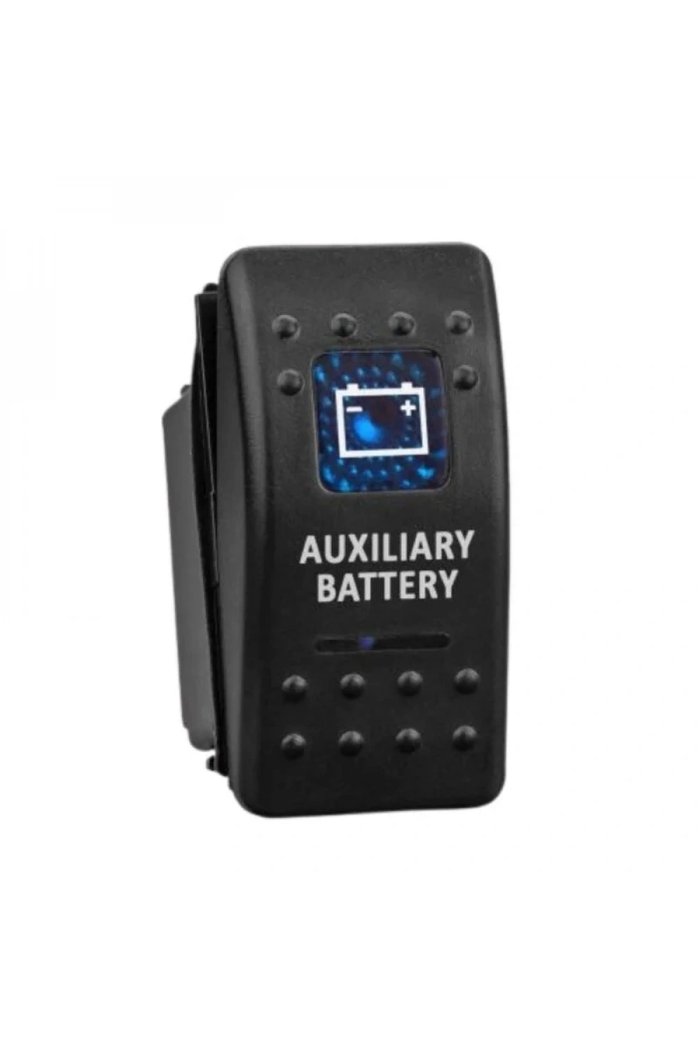 ON-OFF Mavi Işıklı Anahtar 5-Pin 12V-24V - Auxillary Battery