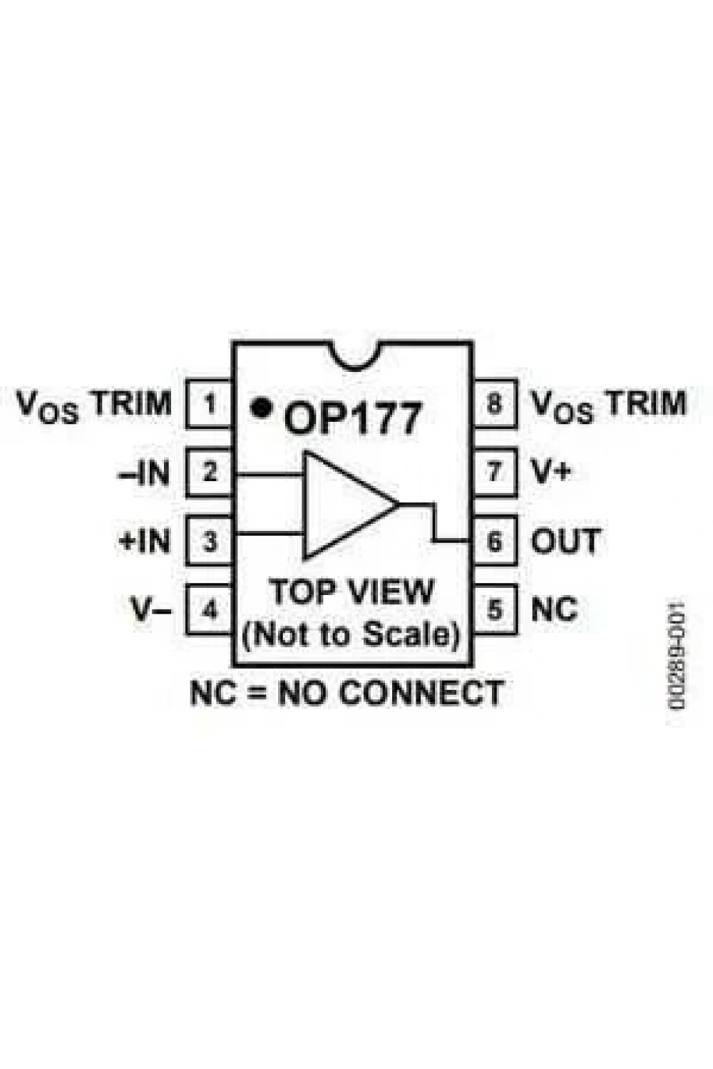 OP177GP DIP-8 OpAmp Entegresi