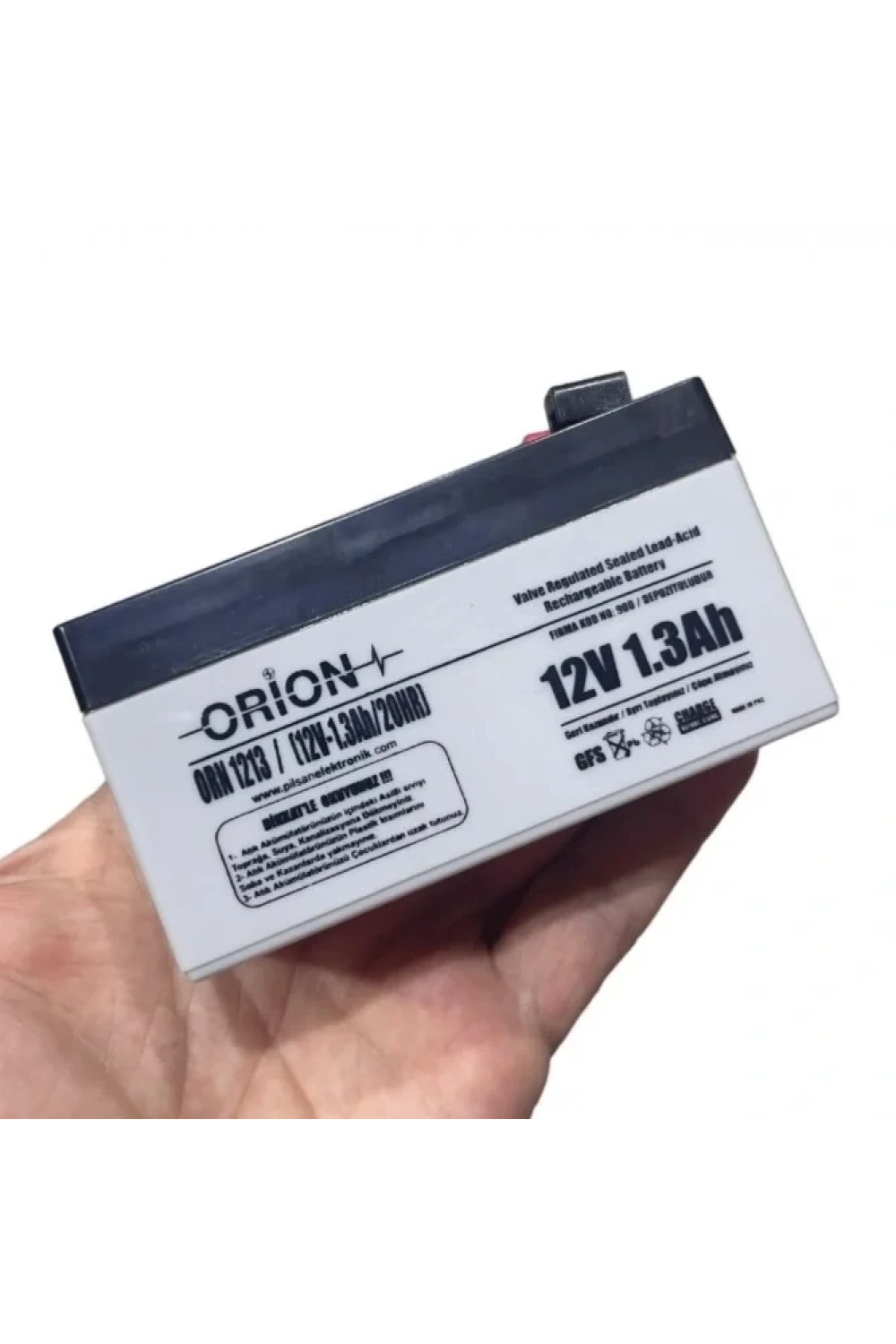 Orion 12V 1.3Ah Bakımsız Kuru Akü